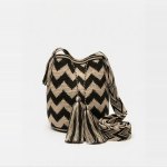 Mono Chevron Wayuu Bag - view 2