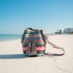 Turquoise Bloom Wayuu Bag - view 5