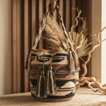 Mocha & Sand Wayuu Bag - view 4