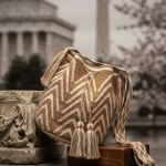 Camel Chevron Wayuu Bag - view 5