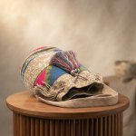 Sand & Cerulean Wayuu Bag - view 4