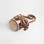 Terracotta & Cream Wayuu Bag - view 2