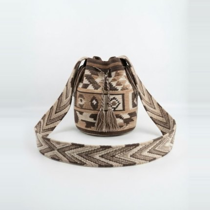 Mocha & Hazel Wayuu Bag