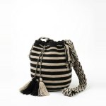 Stripe & Shadow Wayuu Bag - view 2