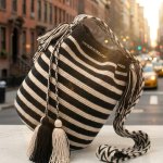 Stripe & Shadow Wayuu Bag - view 5