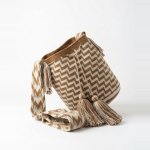 Caramel & Ivory Wayuu Bag - view 3