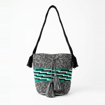 Emerald & Ash Wayuu Bag